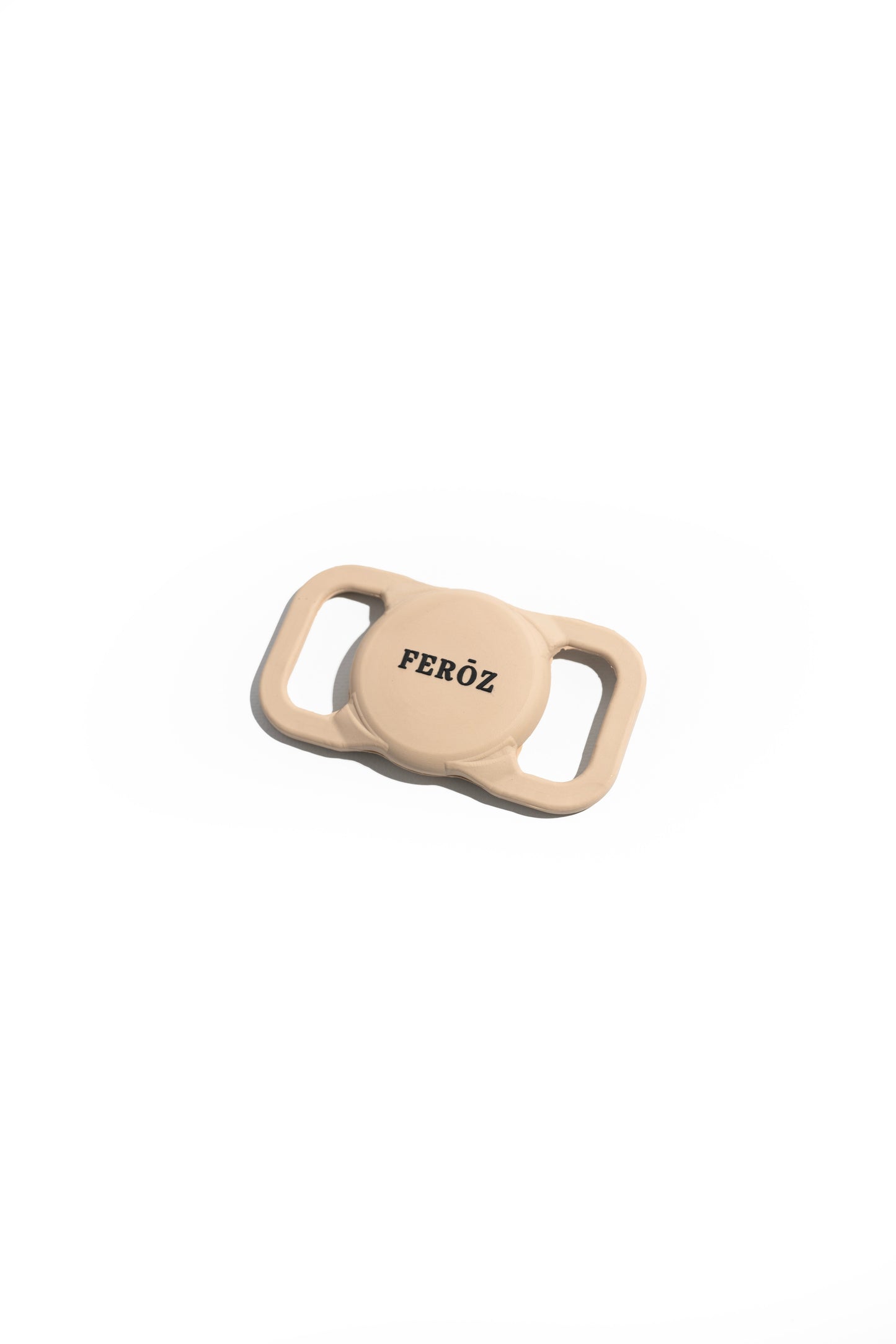 Safari AirTag Holder Beige